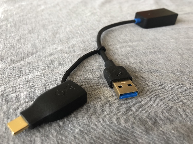  Cable Matters Plug & Play USB C to Ethernet Adapter